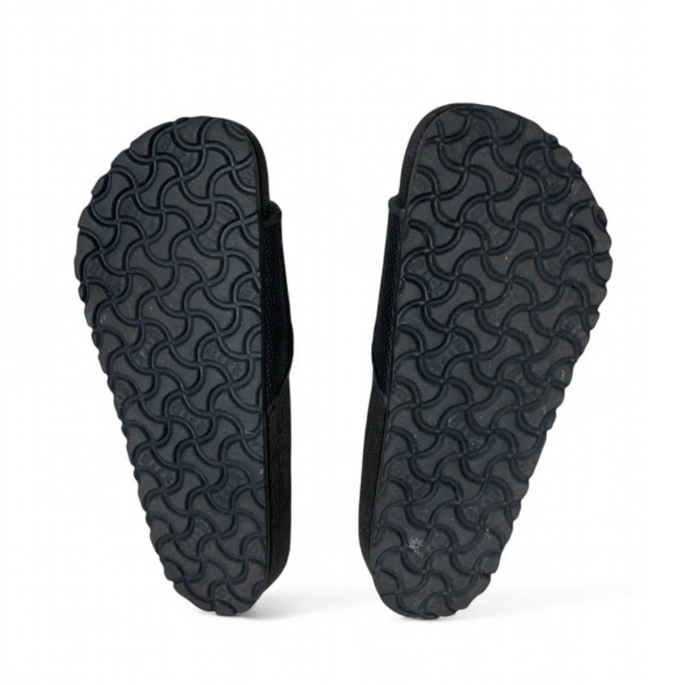 Birkenstock Black Slide Sandals Size 38/ 7-7.5 Like NEW - Picture 4 of 4